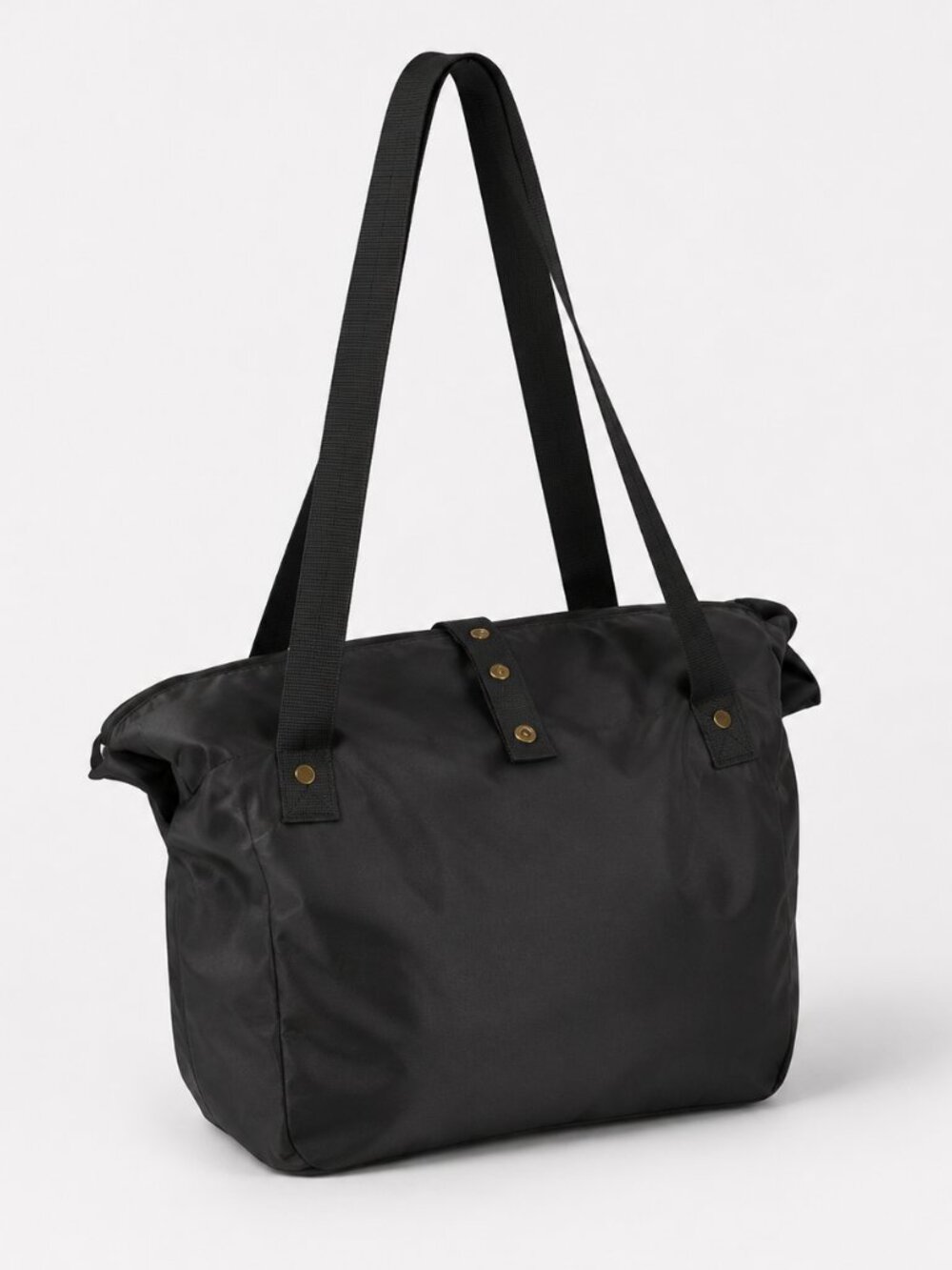 North Route One-Pull Transform Tote Bag – Water-Resistant Black